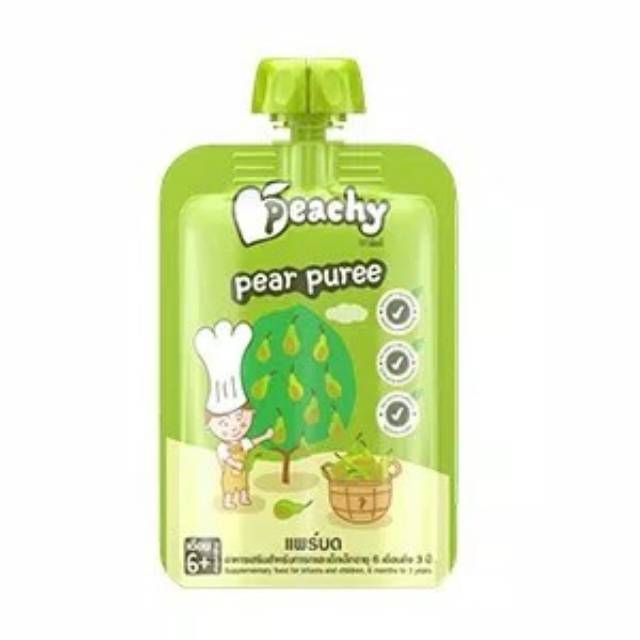 

Peachy pear pure