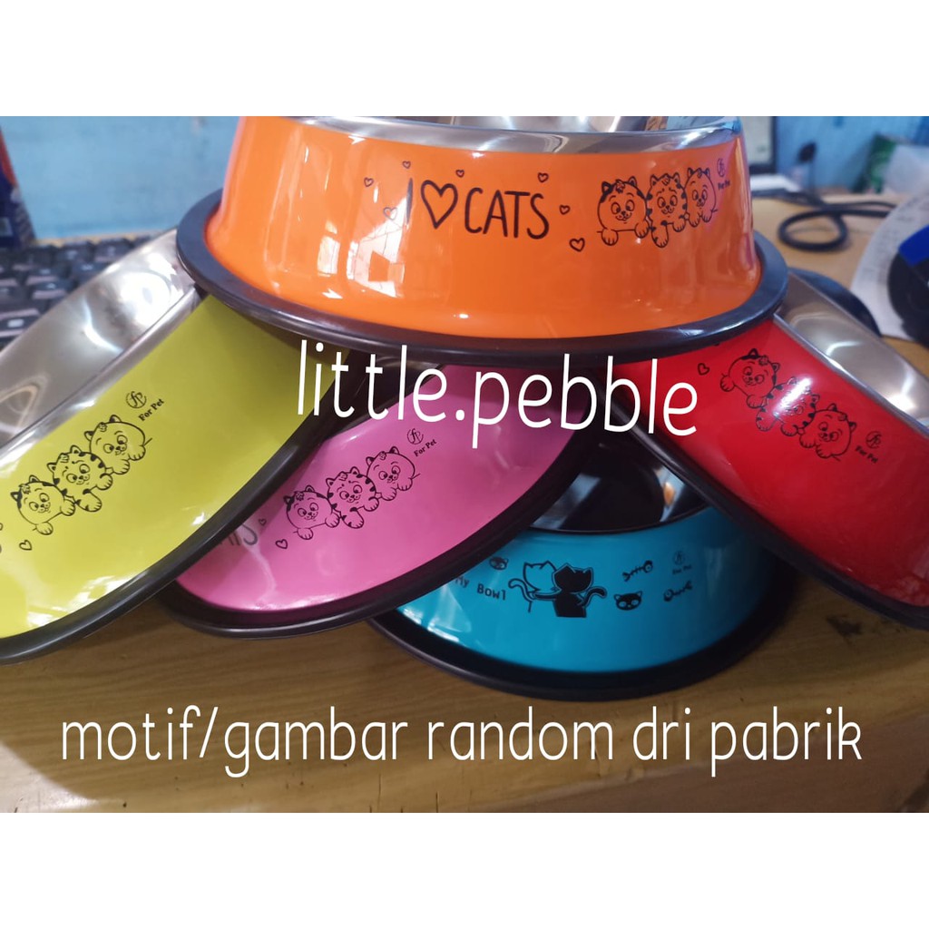 Mangkok stainless warna - diameter 15cm - MKS15