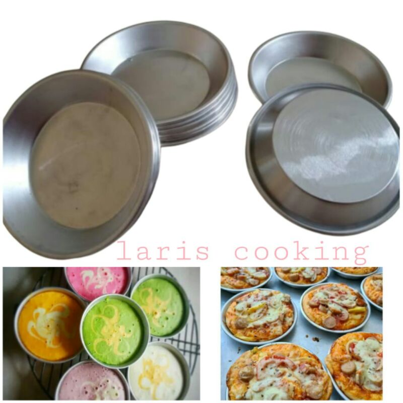 Loyang bolu gulung mini/bolu lipat/loyang pizza mini