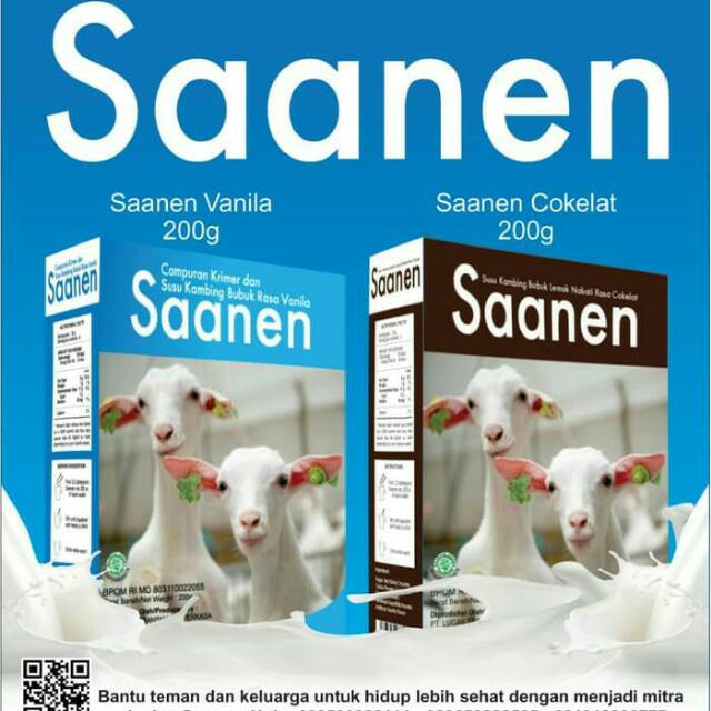 

Susu Kambing Bubuk Saanen Suplemen Vitamin Penguat Tulang Dan Redakan Batuk Asma Sesak Nafas Paru Paru