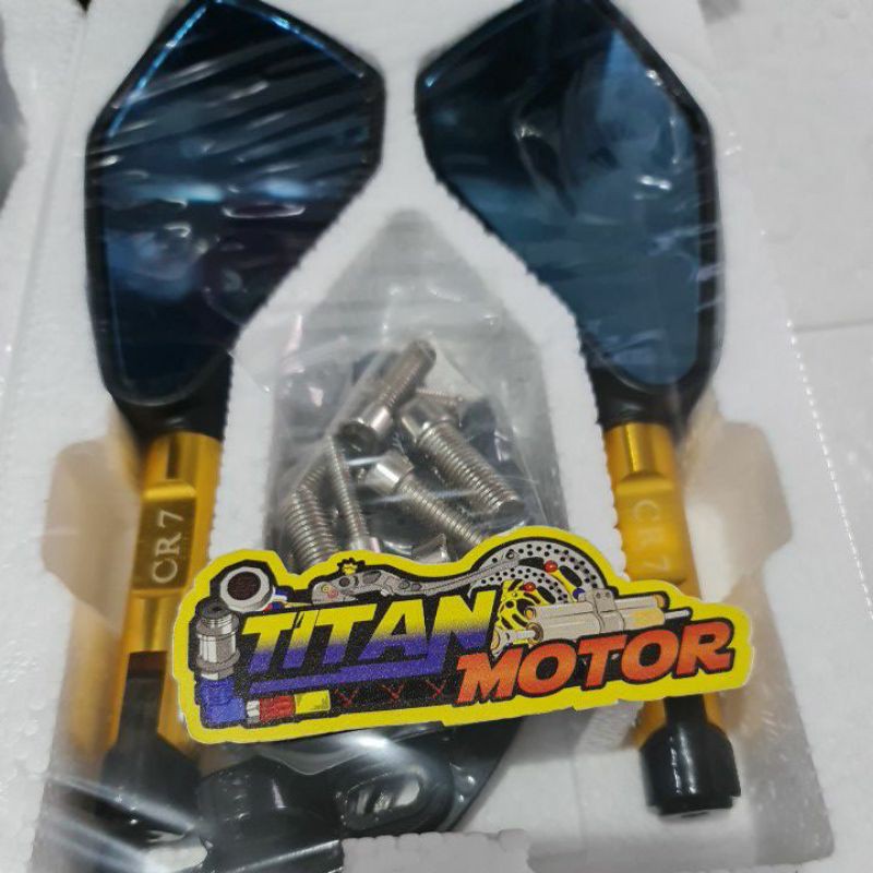 spion tomok model full cnc universal motor ninja r ninja rr vixion new old cbr cb150r mio soul-Gold
