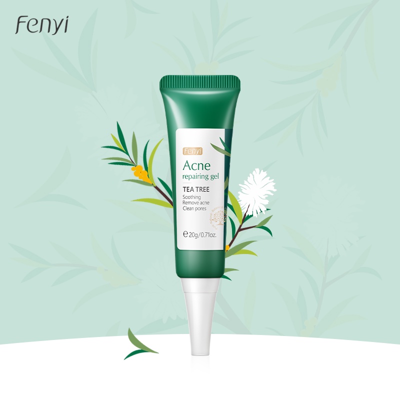 Fenyi Tea Tree Fade Acne Marks Gel Menenangkan Kulit Wajah Anti-inflamasi 20g