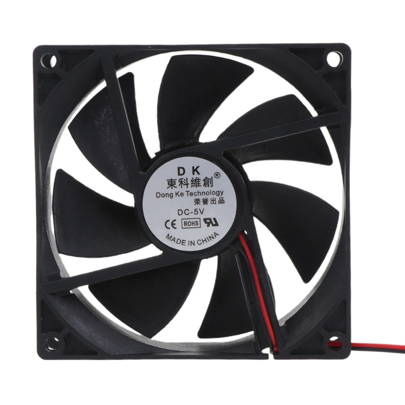 Bt Dual Bearing Fan9025 90mm Untuk DC Brushless Silent 5V 12V 24V CPU Server Co