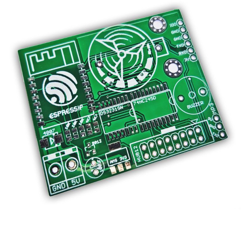 PCB Jam Digital JWS ESP8266 ESP-12 Pengganti Wemos D1 Mini - Nodemcu