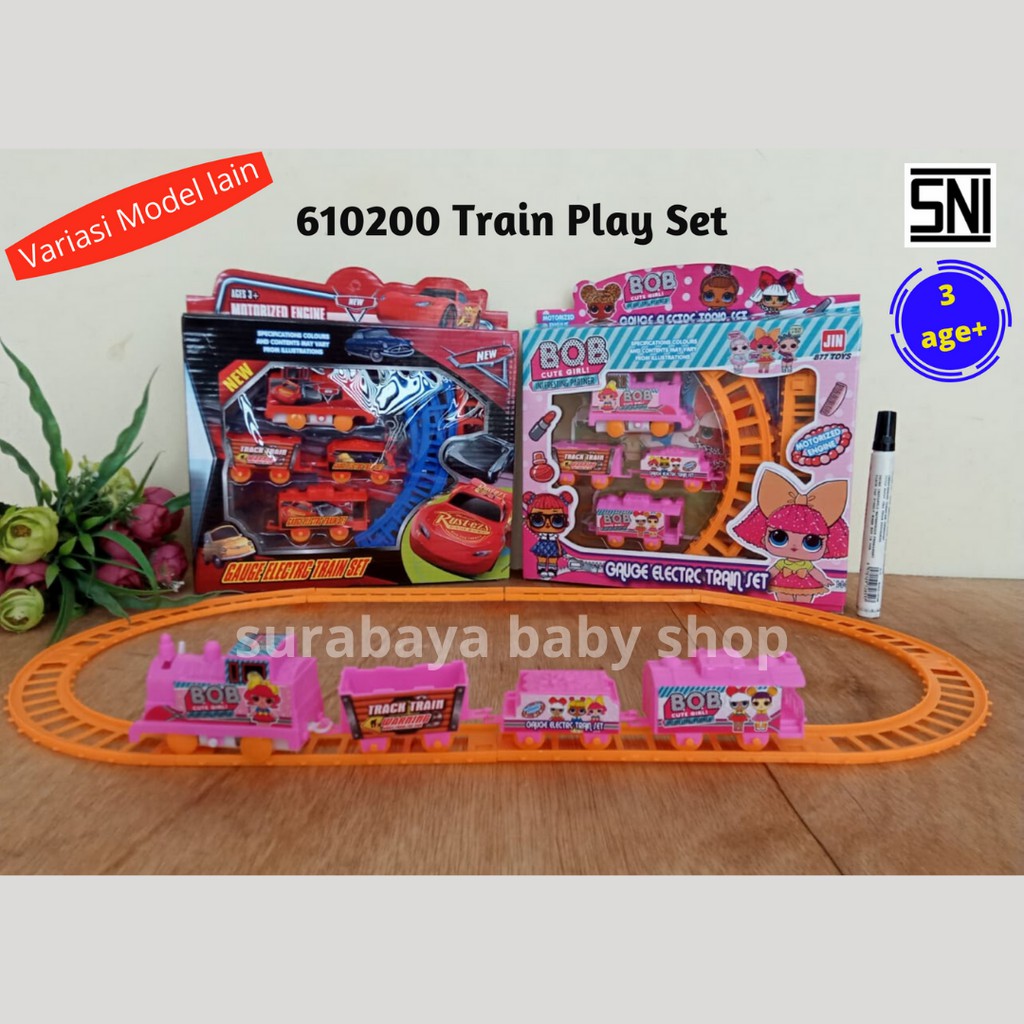 MAINAN ANAK KERETA TRAIN PLAY SET 610200