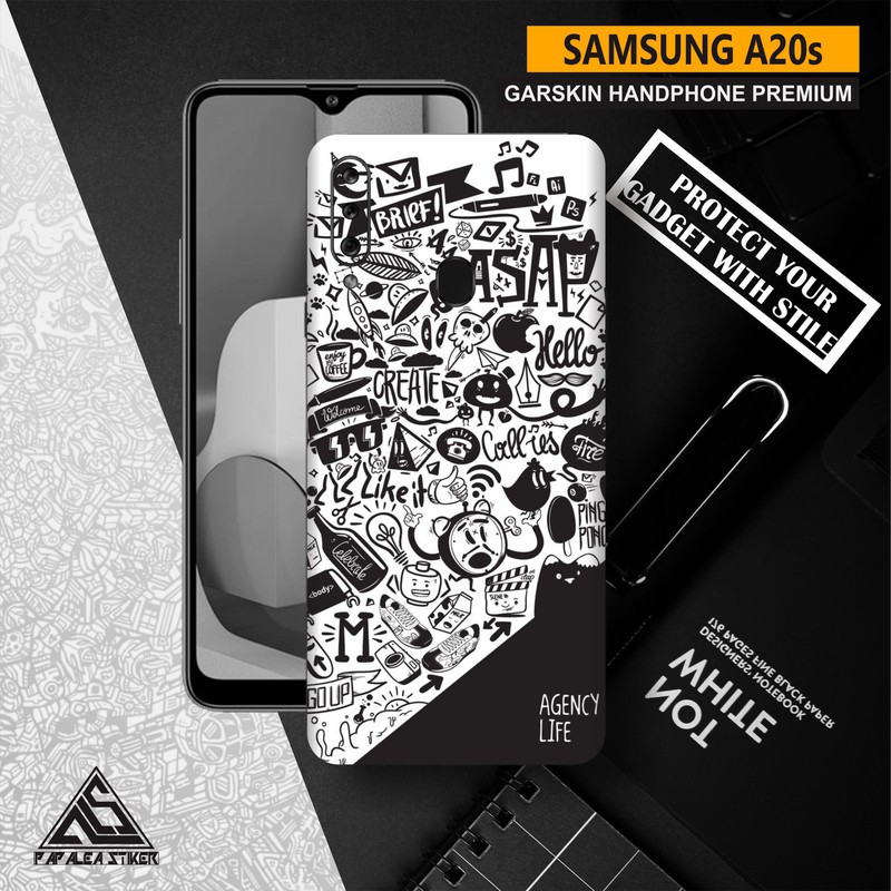 GARSKIN HANDPHONE SAMSUNG A 20s MURAL