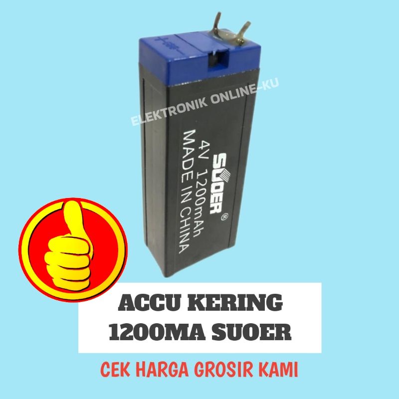 ACCU KERING SUOER 1200MA 4V