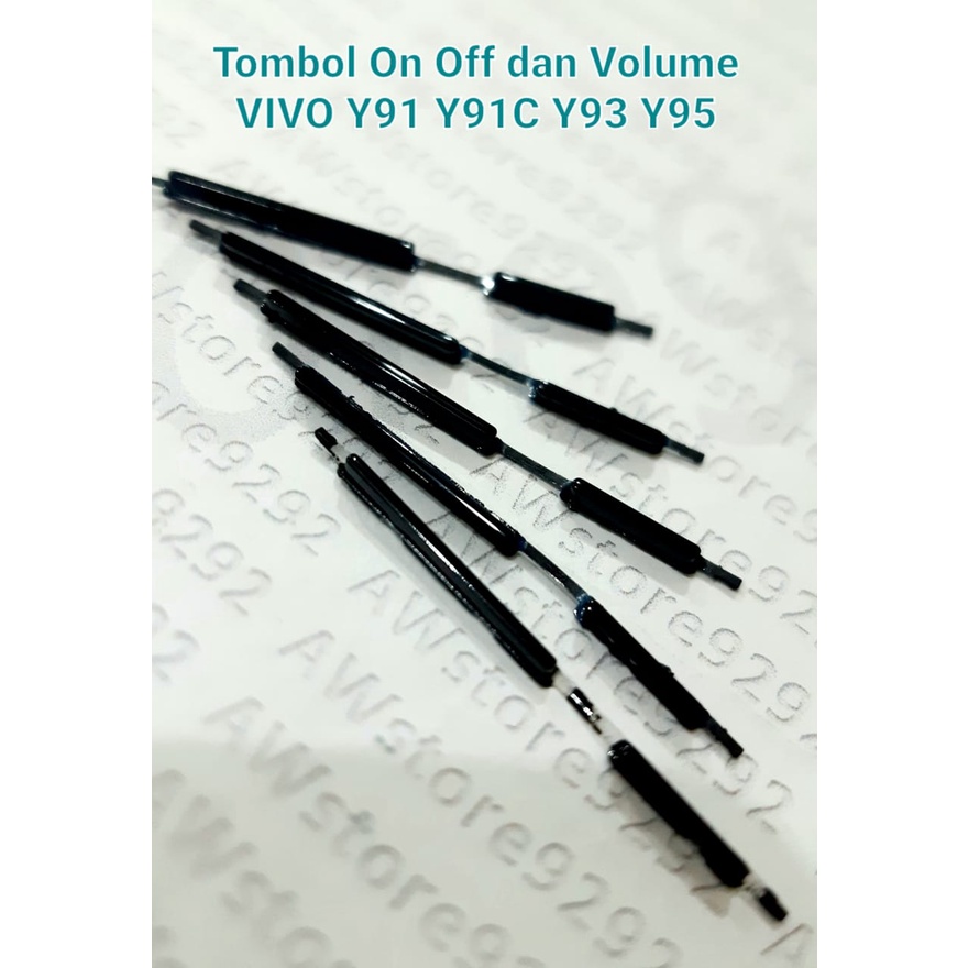 Tombol Power On Off dan Volume Luar VIVO Y91 Y91C Y93 Y95