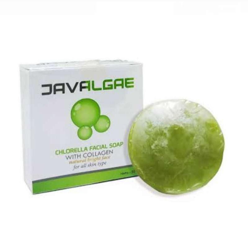 Javalgae Soap Original NASA - Sabun Collagen Sabun Pemutih Wajah - Sabun Perawatan Wajah Collagen