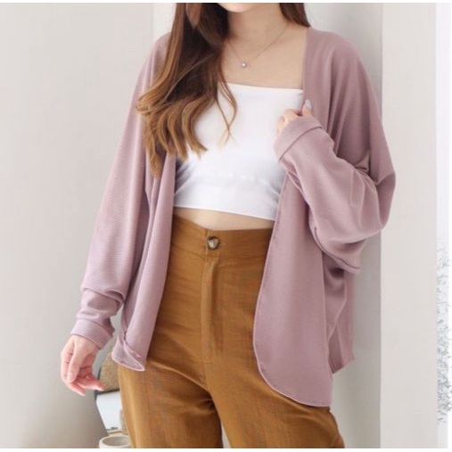 BEFAST - ZSO OOTD Cardi Outer AYARA / CHESS OUTER CARDIGAN / Outer Wanita Keluaran Terbaru / Cardigan Polos kekinian Remaja Wanita / Outer Polos Casual / Fashion Wanita Hangout / Cardi Trendy / Terlaris / Cardigan Banyak Warna