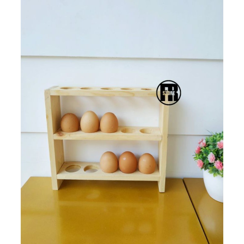 [FORRIOZ] RAK TELUR (KAYU JATI LONDO)