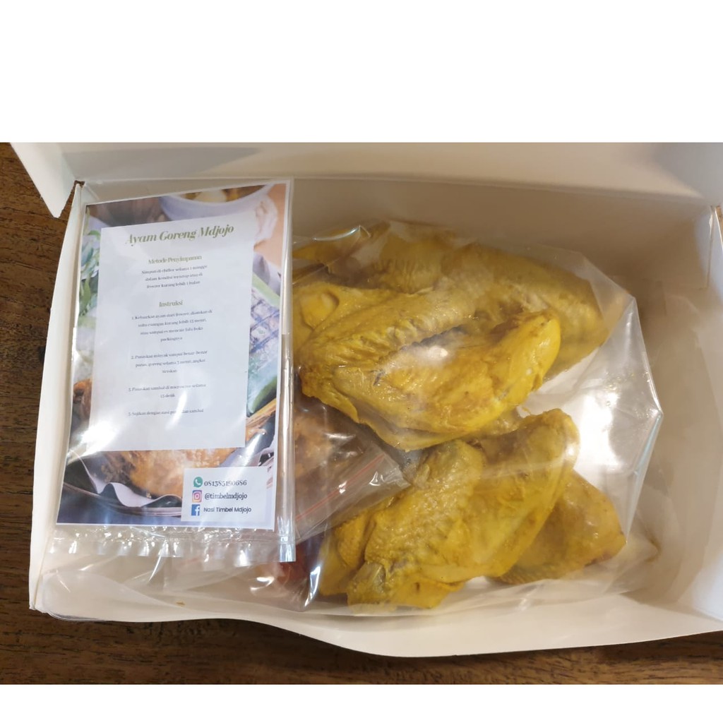 

PAKET AYAM KREMES + 4 PCS (2 DADA,2 PAHA) BEKU TINGGAL GORENG