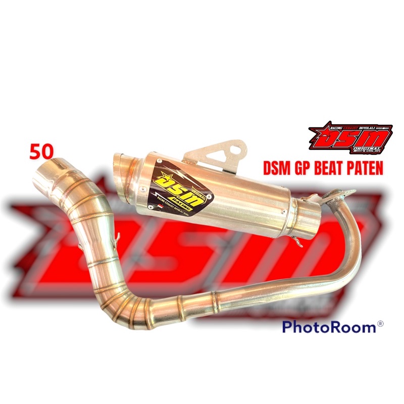 Knalpot Dsm Gp leher beat paten original dsm