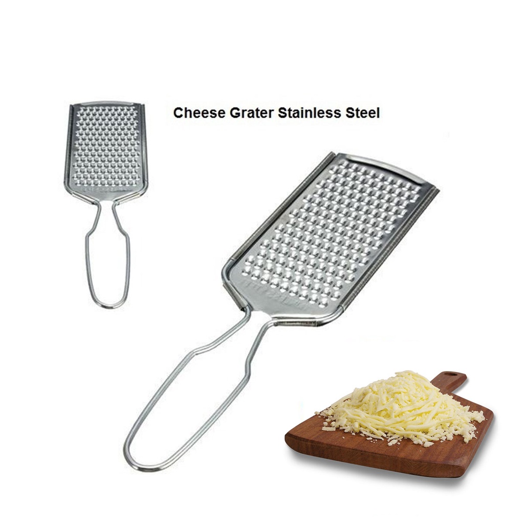 Parutan Keju Stainless Steel - Parutan Keju Cheese Grater Stainless Steel - Parut Keju Martabak Dll