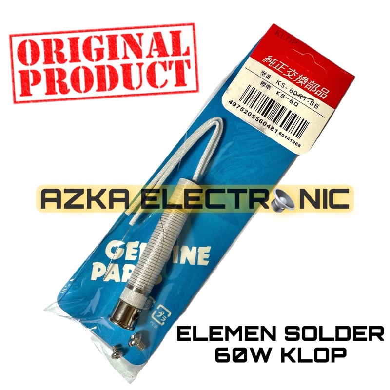 Elemen Solder 60W Merk Klop Bagus