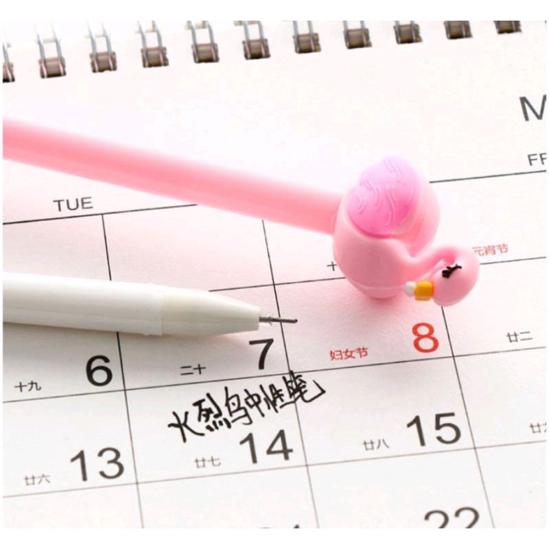 

Pulpen Gell Flamingo premium