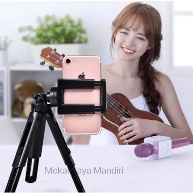 Tripod Support Mini - Phone Extendable With Holder U Satoo Penyangga HP Smartphone Kamera Smartphone