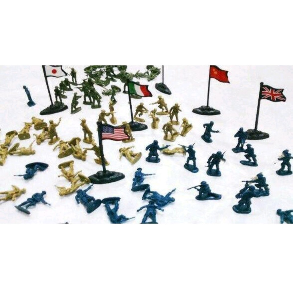 [Whispers] COD MAINAN FIGURE TENTARA 6 NEGARA / MAINAN TENTARA PERANG 6 NEGARA / MAINAN MINIATUR
