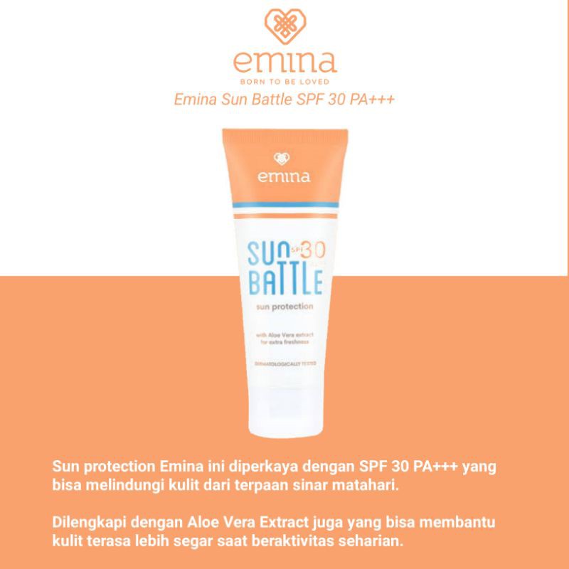 Emina  Sun Battle Protection SPF 30 PA+++