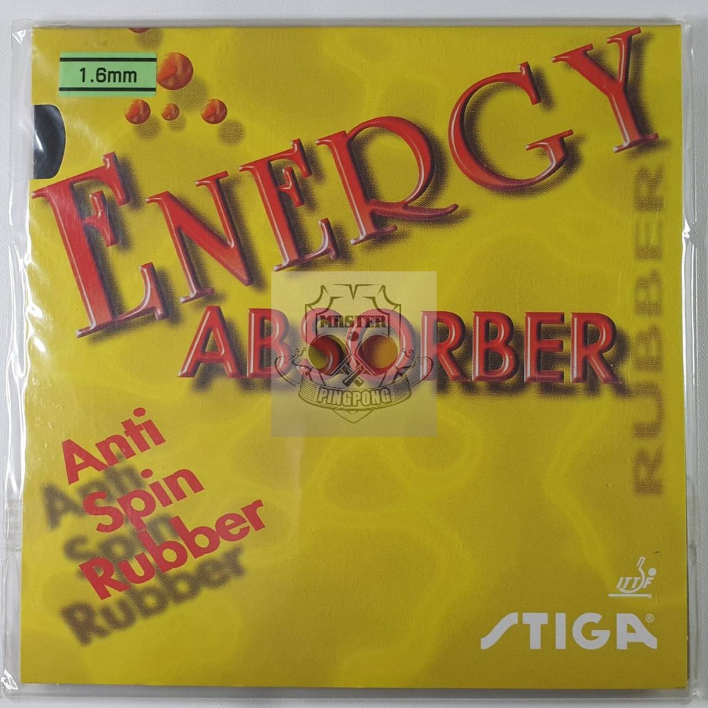 Stiga Energy Absorber Anti Spin - Rubber Karet Pingpong Bet Tenis Meja