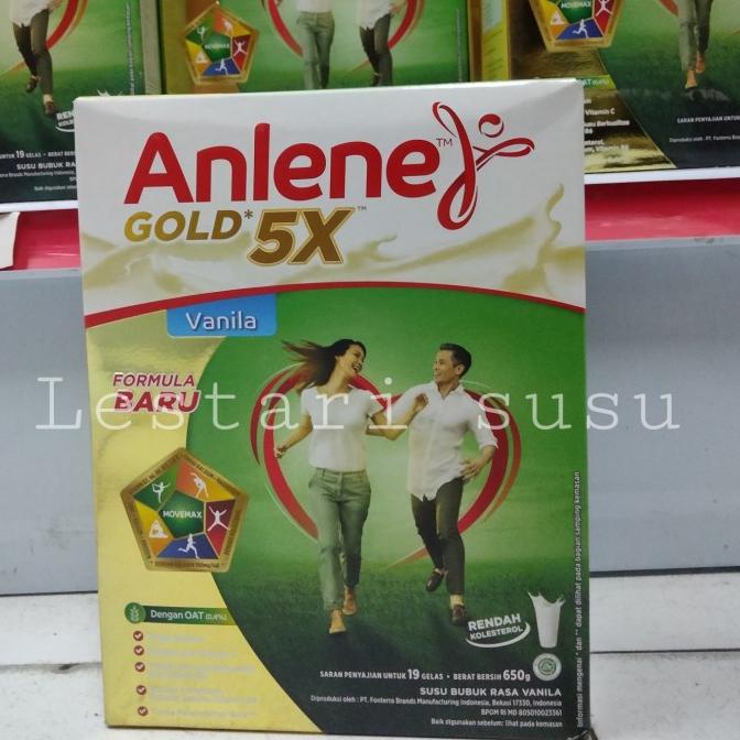 

[COD] Anlene gold vanila 650gr [COD]