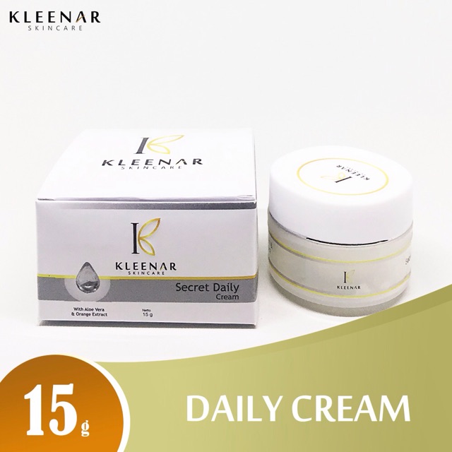 Kleenar skincare daily cream