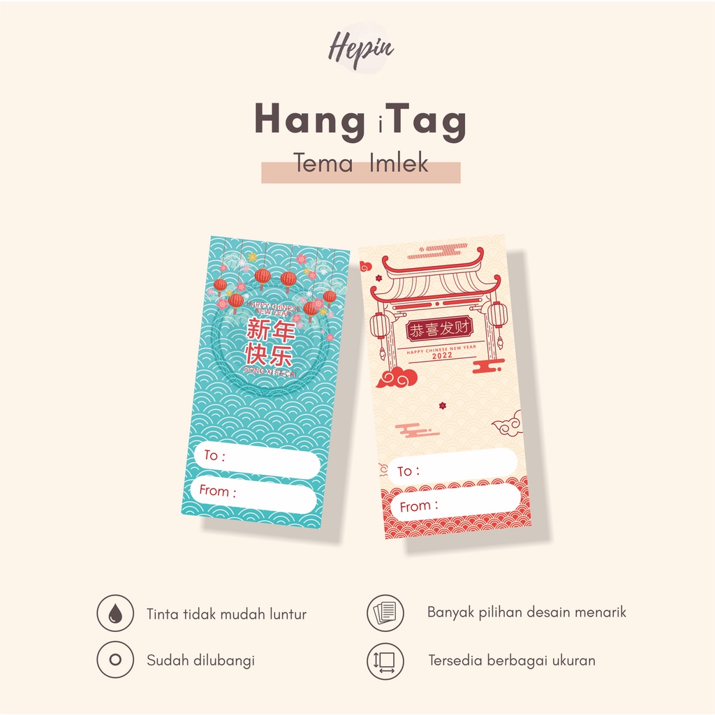 

Hang tag tema IMLEK-label baju