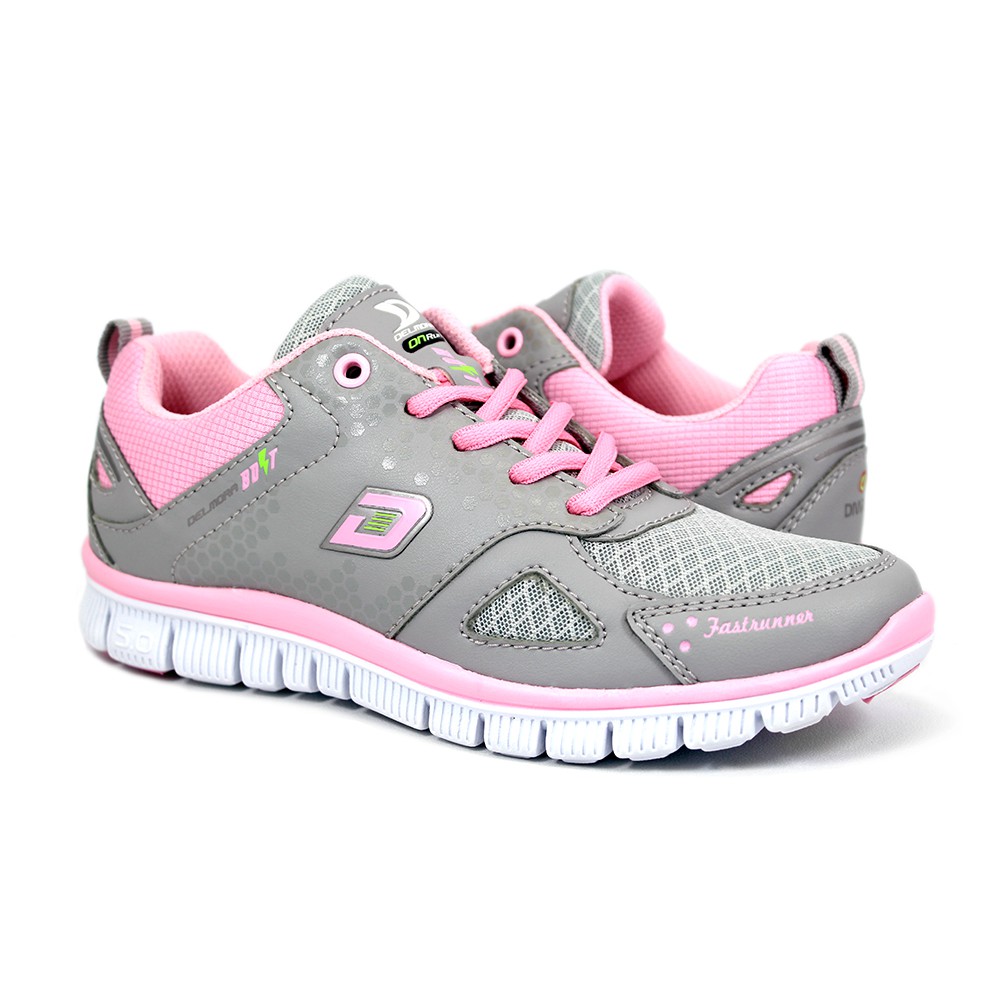 PROMO DELMORA BOLT WOMEN SEPATU OLAHRAGA SEPATU RUNNING SEPATU FITNESS SNEAKERS ORIGINAL SOLE PHYLON