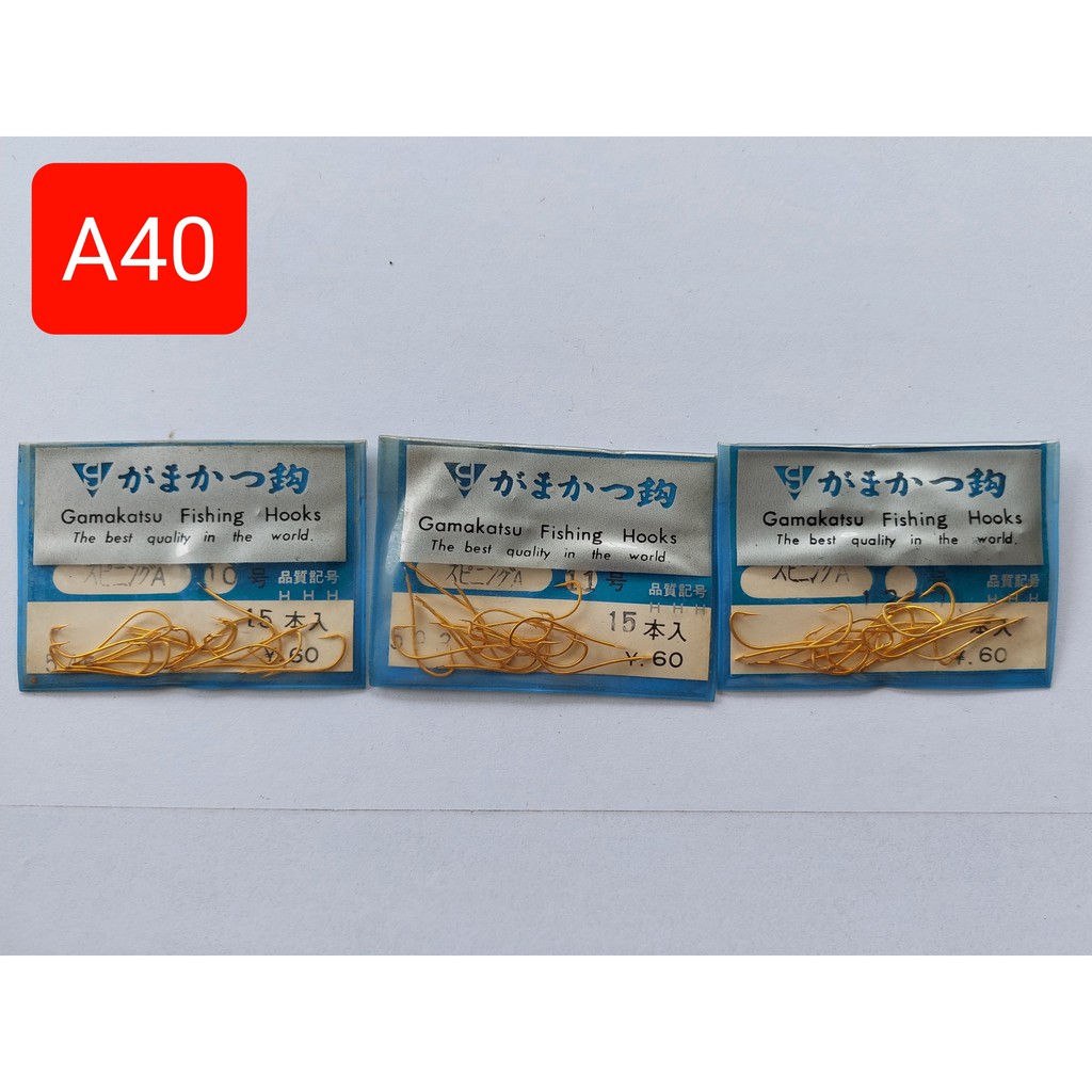 A40 # Kail Pancing Gamakatsu Gold Panjang