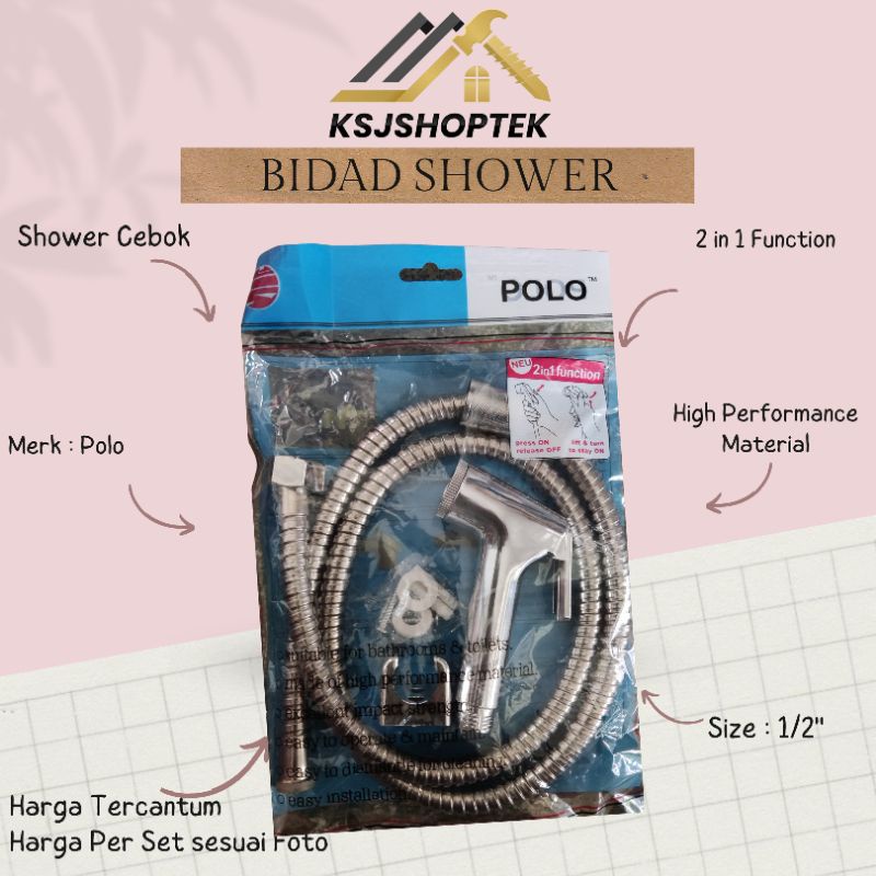 Bidad Shower Cebok Jet Shower Closet Bided Toilet