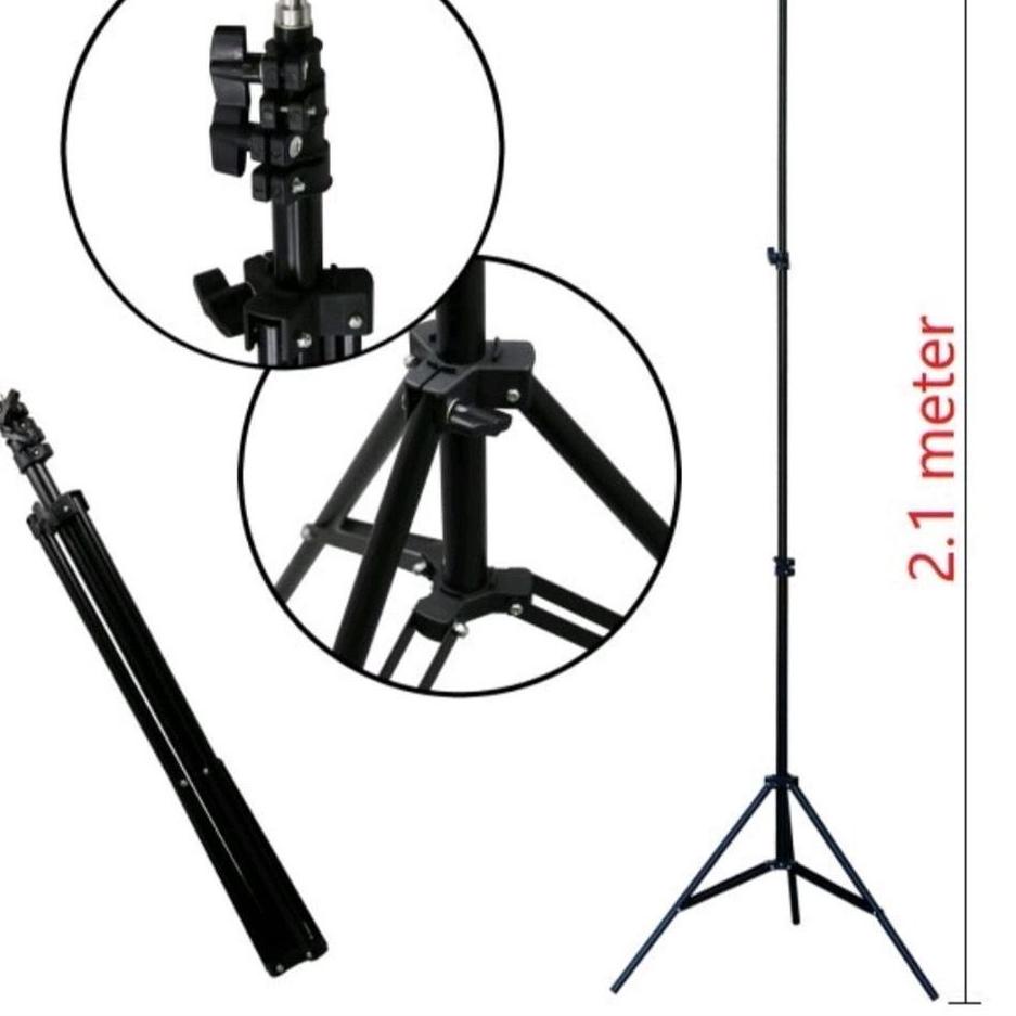 ℮ Tripod 2 Meter/ Tripod HP 2M - Tripod Kamera Free Holder U ➴