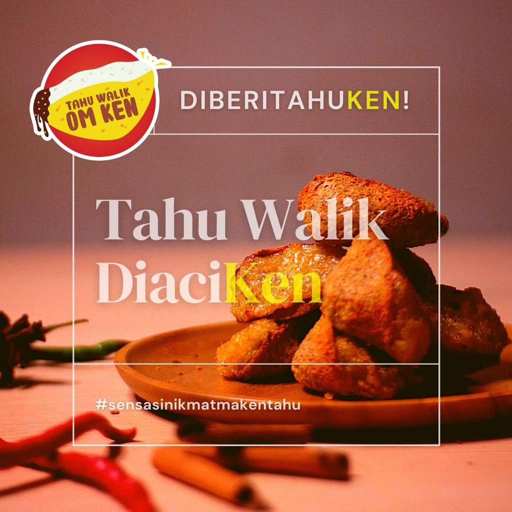 

Tahu Walik DiaciKen + Saos DikecapKen Frozen