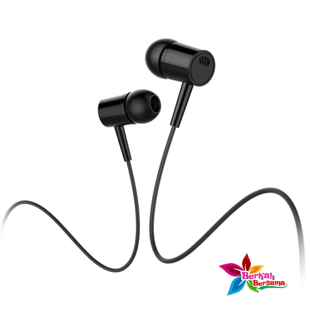 Headset Headsfree Hf earphone Extra BAss d21 All tipe Hp BB1455