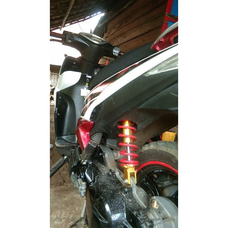 shockbreaker belakang metic beat Mio Vario 110 Xeon Mio soul dll ukuran 305 yoko