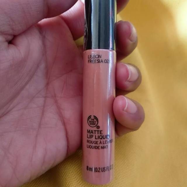 the body shop lip matte liquid