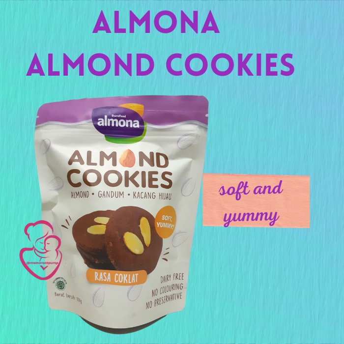 ALMONA Almond Cookies Snack Sehat Cemilan Vegan Friendly