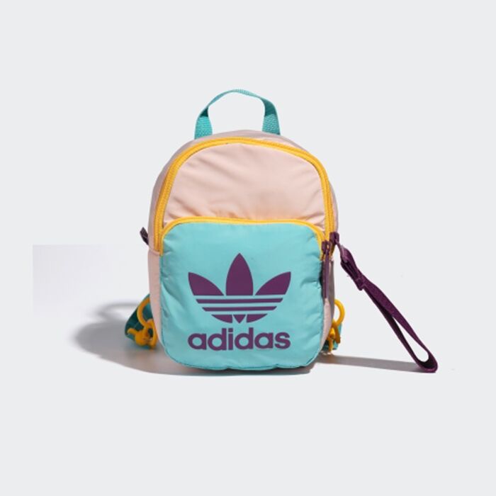 Funatic Tas Ransel Adidas Mini Wanita Import Fashion Backpack Multistyle Uk 18 X 11 X 22cm FA943-FA943-MULTICOLOR