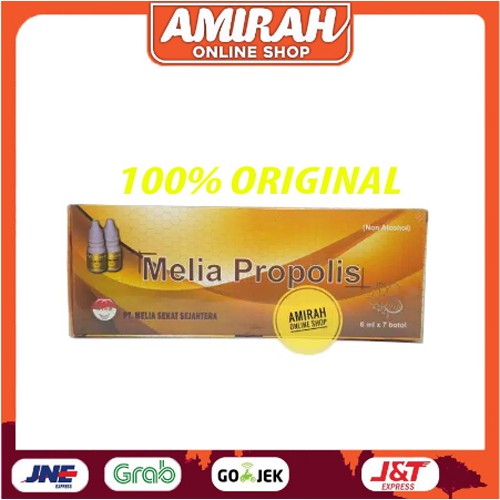 PROPOLIS MELIA MELIA SEHAT SEJAHTERA 1BOX ISI 7 BOTOL