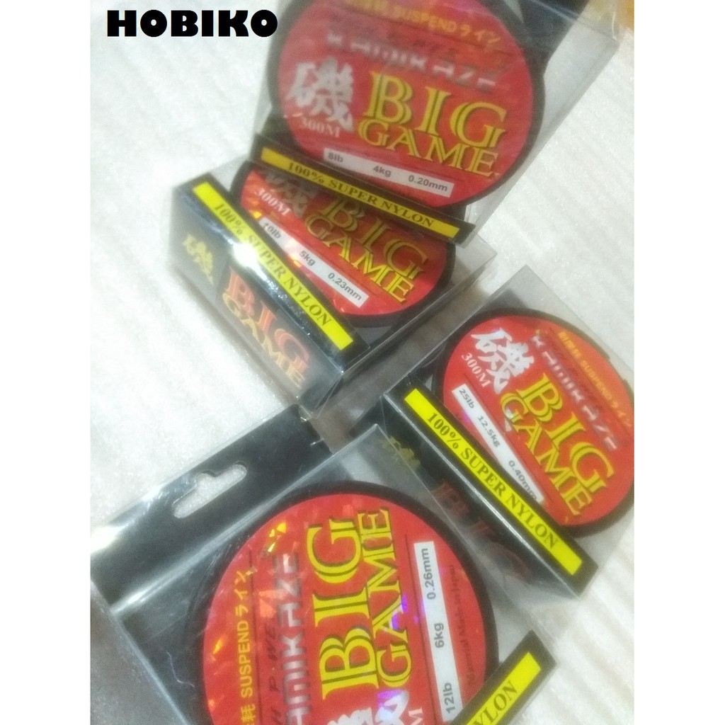 SENAR KAMIKAZE BIG GAME 300 METER Super nylon