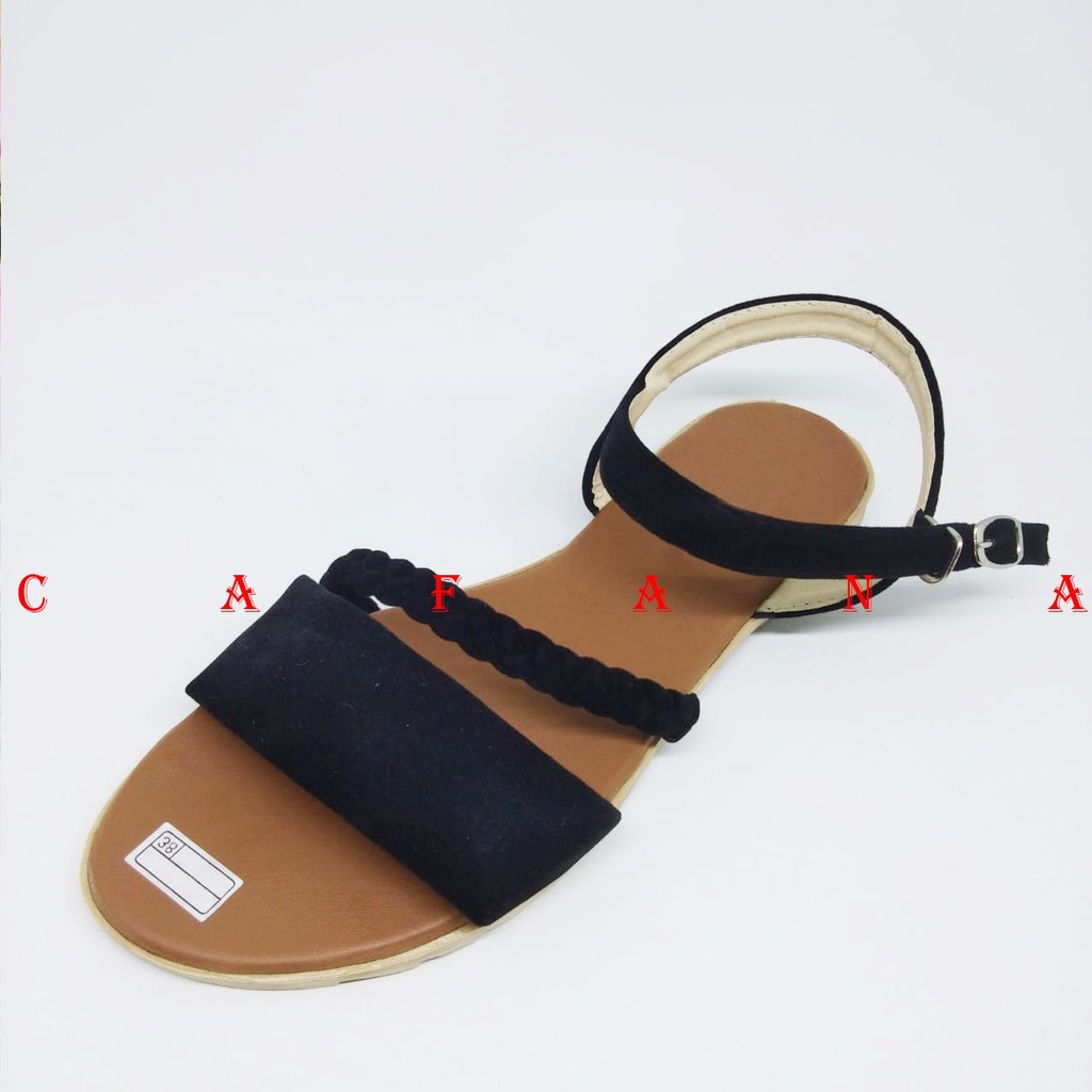 Sandal Wanita Slop Kepang SDL113