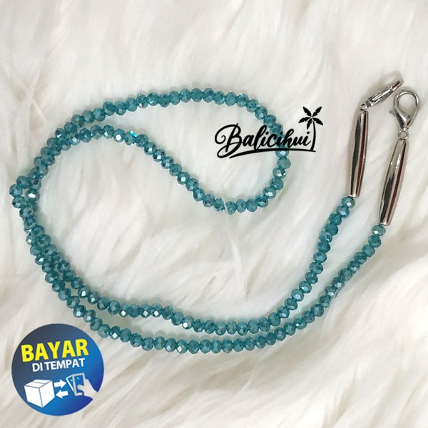 Balicihui Strap Masker Kalung Strap Masker Tali Masker Gantungan Masker Mutiara Kristal