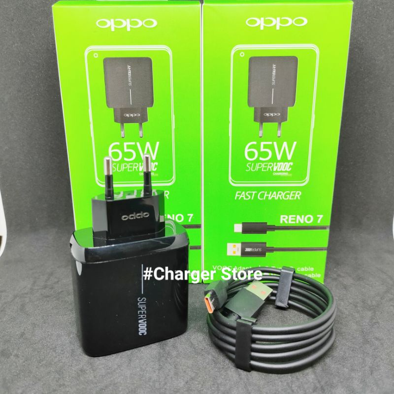 Charger Oppo 65W 6.5A Hitam Type C FAST CHARGING VOOC ORIGINAL