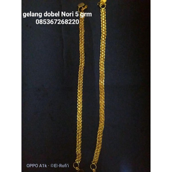gelang dobel nori