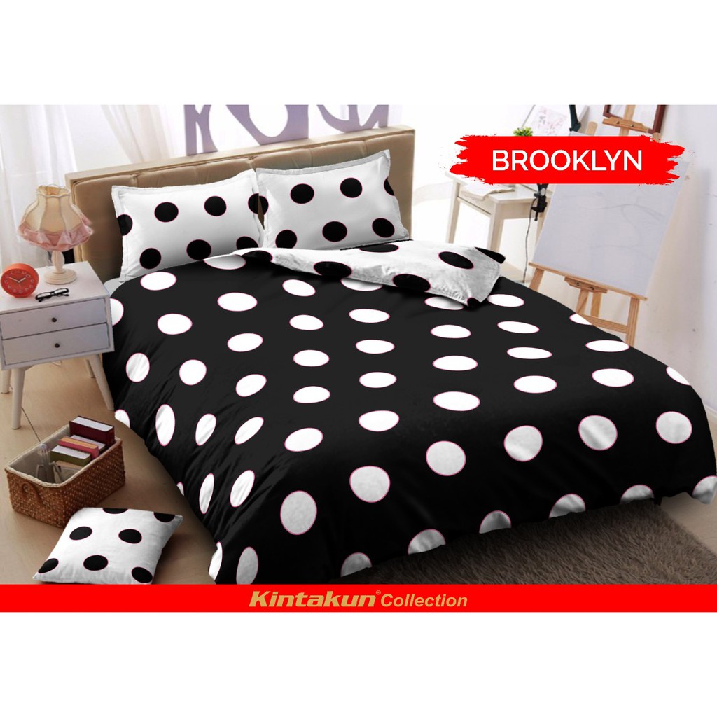 Sprei King Kintakun 3D Santika Deluxe / D'luxe Brooklyn 