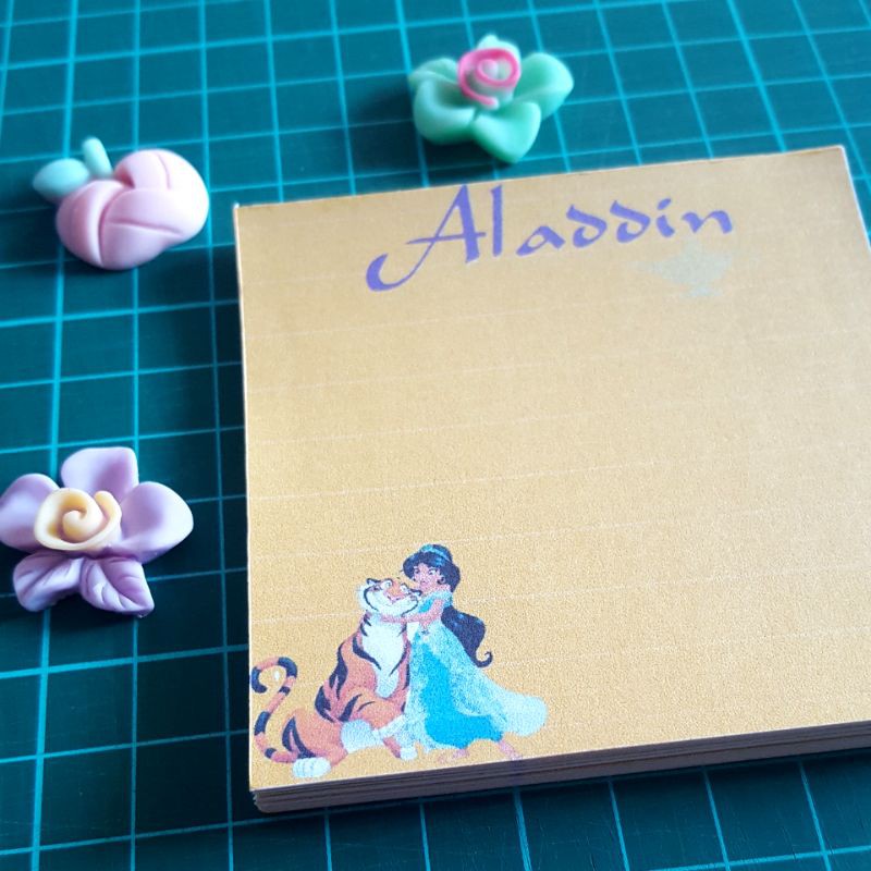 

Catatan Memo Pad Aladdin Disney / Disney