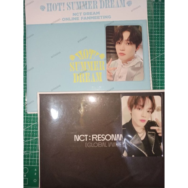 AR ticket resonance chenle, AR ticket hot summer anniversary Nct dream chenle