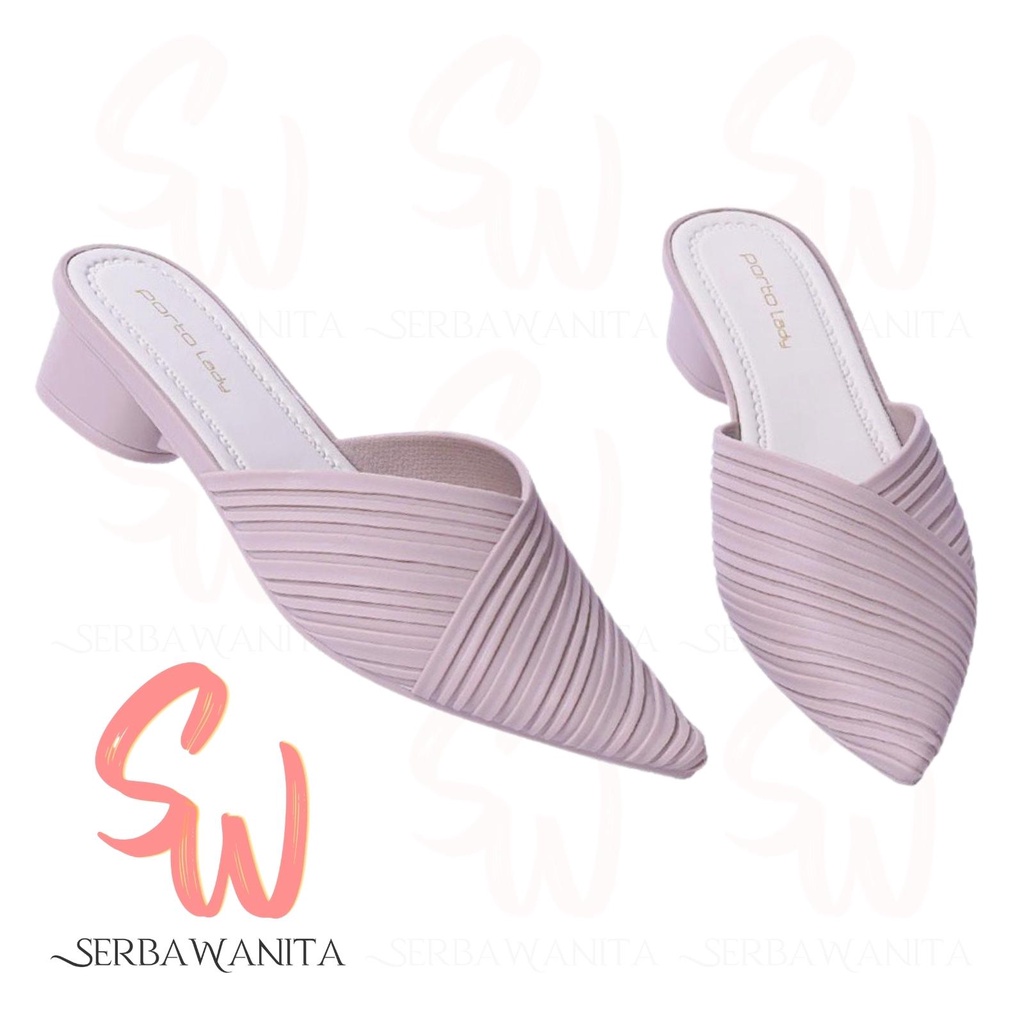 Selop Wedges Jelly Wanita Korea Terbaru Porto BSV