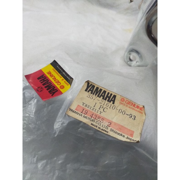 rear fender spakbor belakang Yamaha L2 L2g L2s yb100 original asli ori 357-21610-00-93