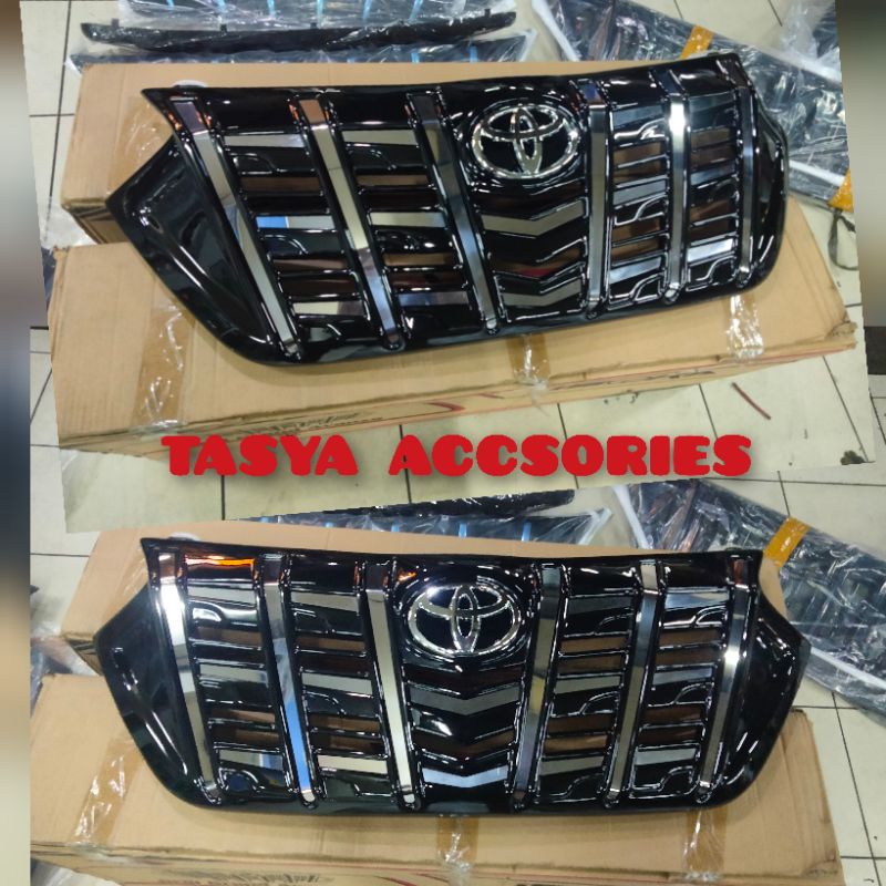 Grill Avanza Xenia 2016 2018 model Alphard hitam glossy