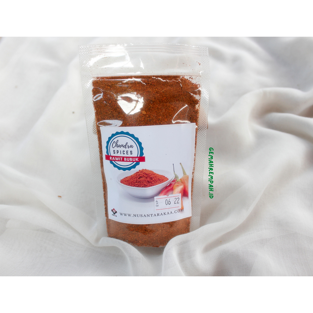 

Cabe rawit bubuk / Bird's Eye Chili Powder 100gr